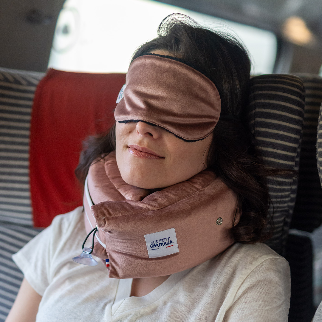 Le Petit Dormeur Sleep Mask Velours Pink