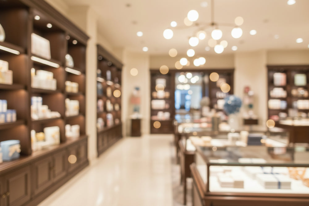 Luxury retail boutique interior — Maison Pont wholesale and retailer partnerships