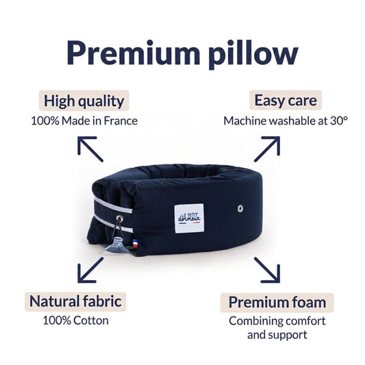 Le Petit Dormeur 3-in-1 Travel Pillow Cotton Thyme - Maison Pont