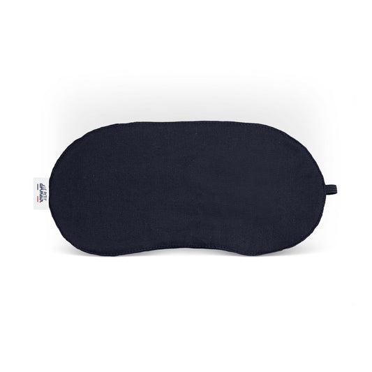 Le Petit Dormeur cotton sleep mask in Navy – made in France