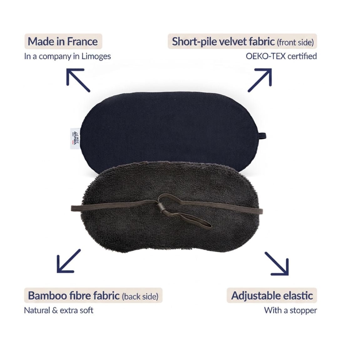 Le Petit Dormeur Sleep Mask Velours Pink - Maison Pont