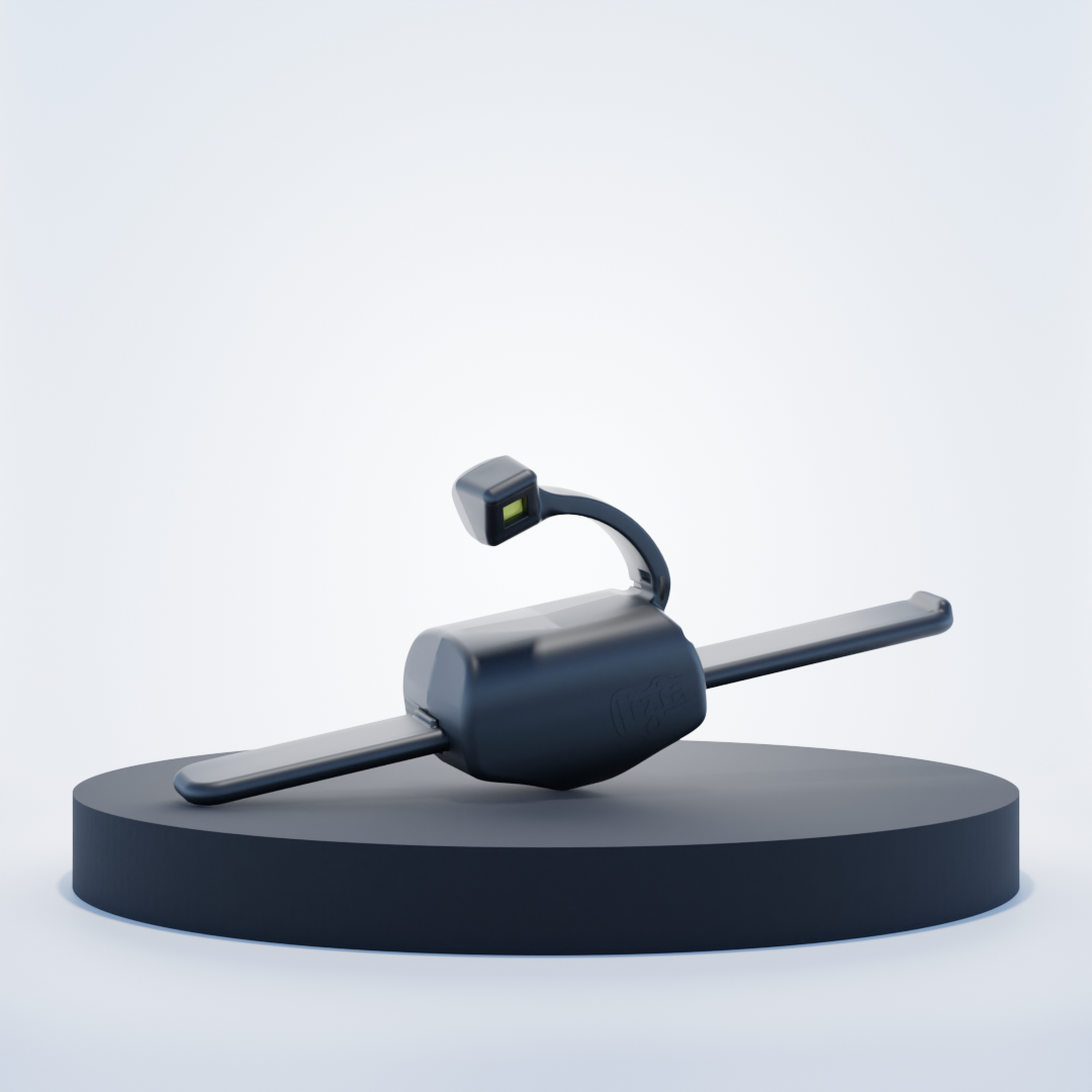 Lizia 3-in-1 Rechargeable Booklight Black