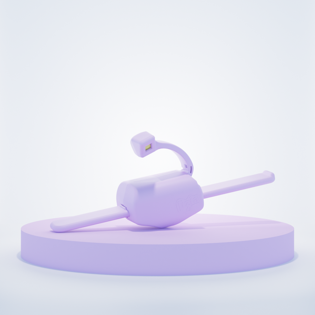 Lizia 3-in-1 Rechargeable Booklight Purple
